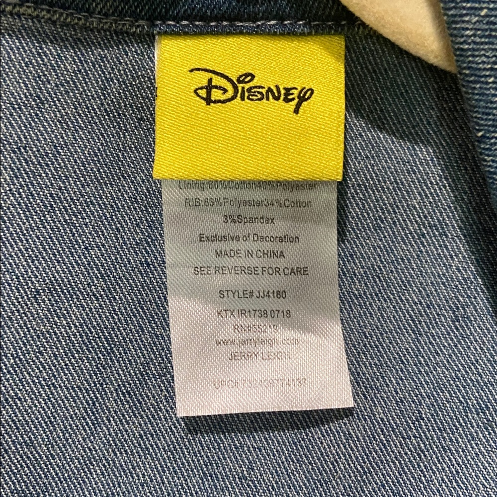 Disney Denim Jacket with Yellow Tag - Picture 2 of 4